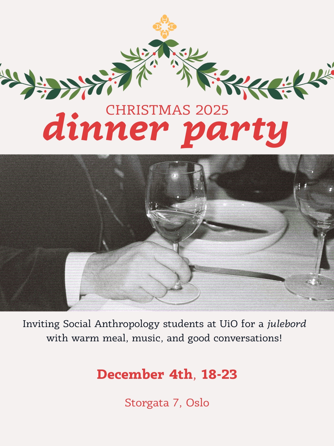 ⭐️ CHRISTMAS DINNER PARTY&nbsp;⭐️